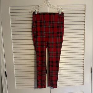 Bar III Plaid Leggings